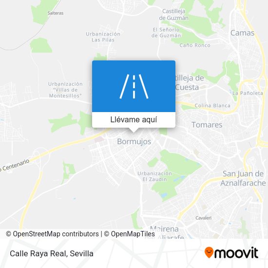 Mapa Calle Raya Real