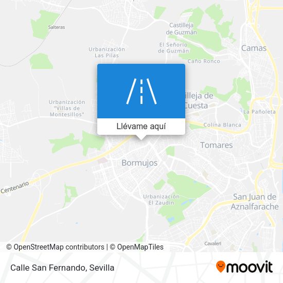 Mapa Calle San Fernando