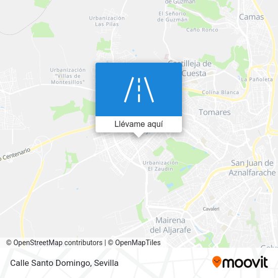Mapa Calle Santo Domingo