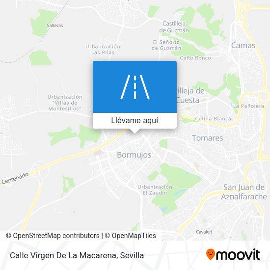 Mapa Calle Virgen De La Macarena
