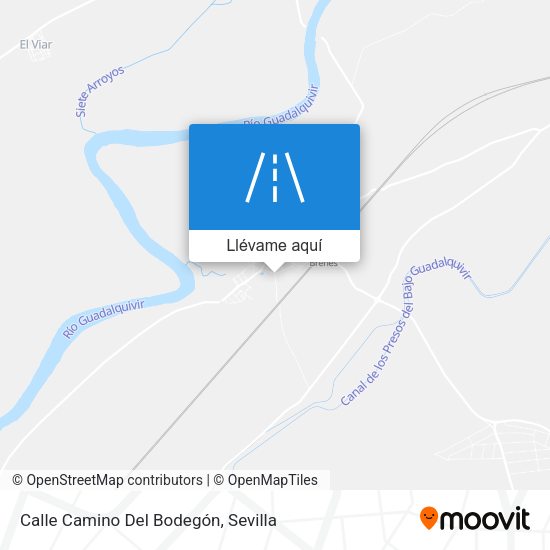 Mapa Calle Camino Del Bodegón