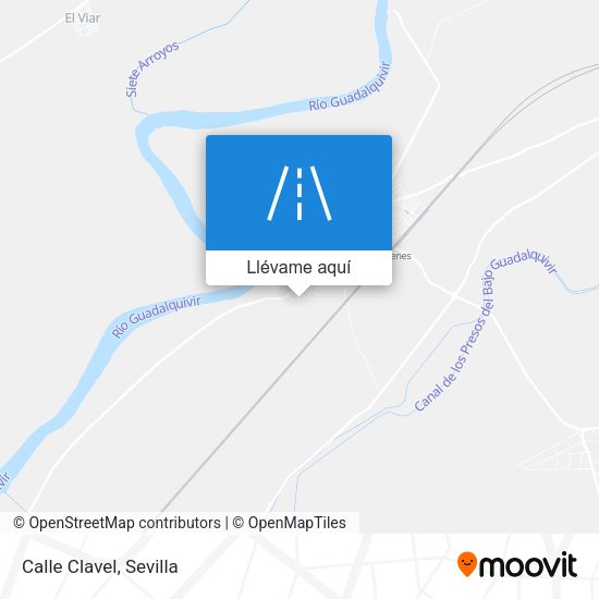 Mapa Calle Clavel