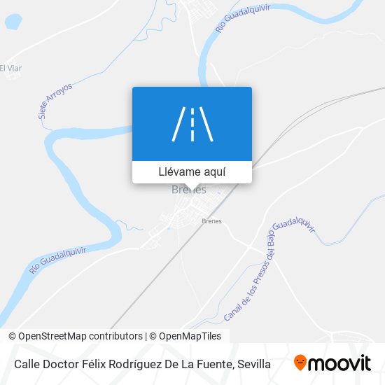 Mapa Calle Doctor Félix Rodríguez De La Fuente