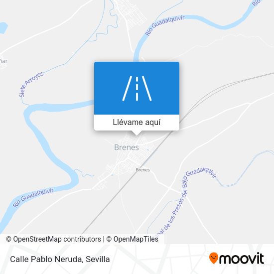 Mapa Calle Pablo Neruda