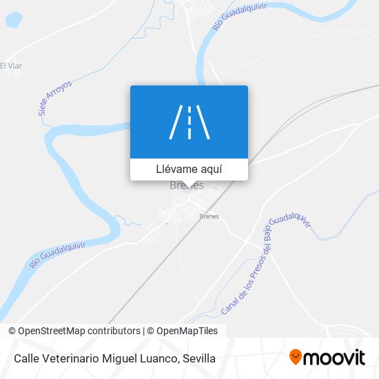 Mapa Calle Veterinario Miguel Luanco