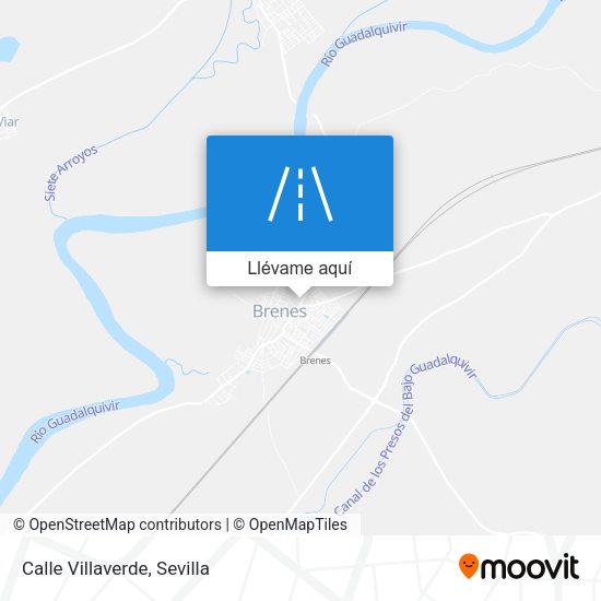 Mapa Calle Villaverde
