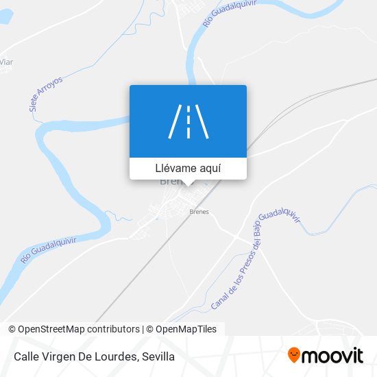 Mapa Calle Virgen De Lourdes