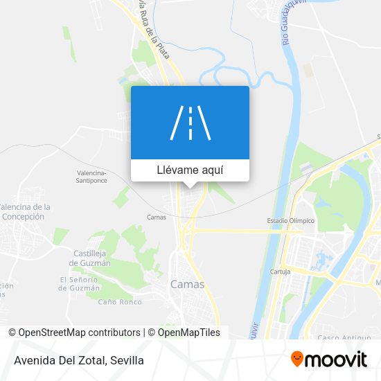 Mapa Avenida Del Zotal
