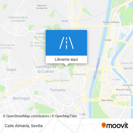 Mapa Calle Almería