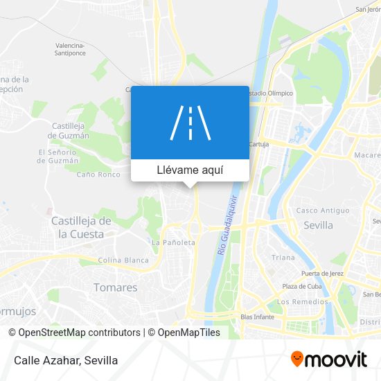 Mapa Calle Azahar
