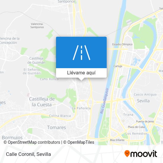 Mapa Calle Coronil