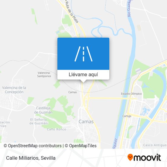 Mapa Calle Miliarios
