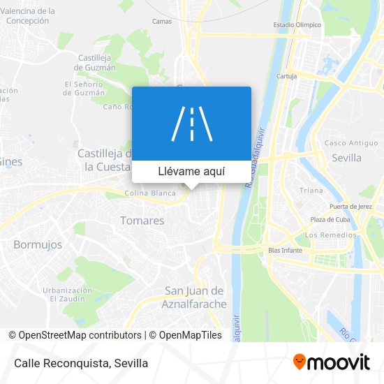 Mapa Calle Reconquista