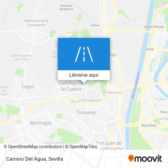 Mapa Camino Del Agua