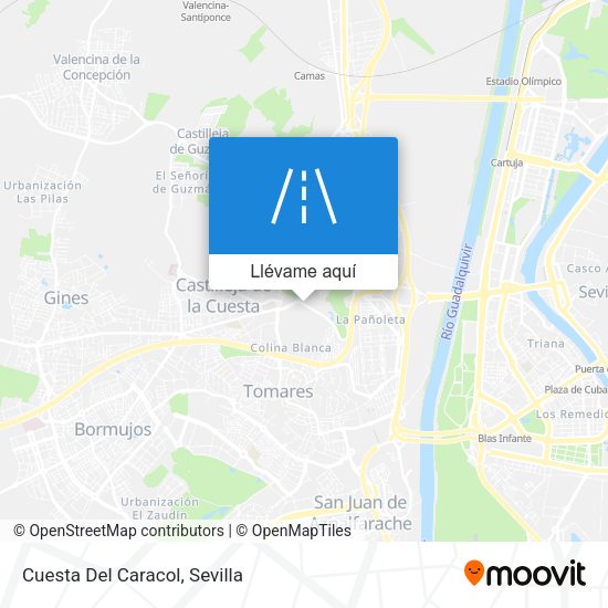 Mapa Cuesta Del Caracol
