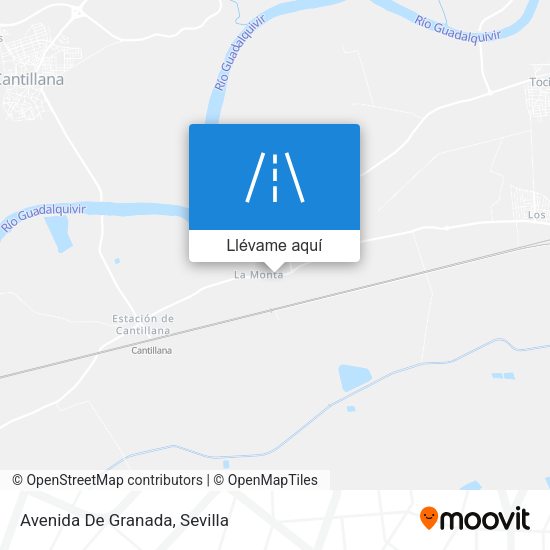 Mapa Avenida De Granada