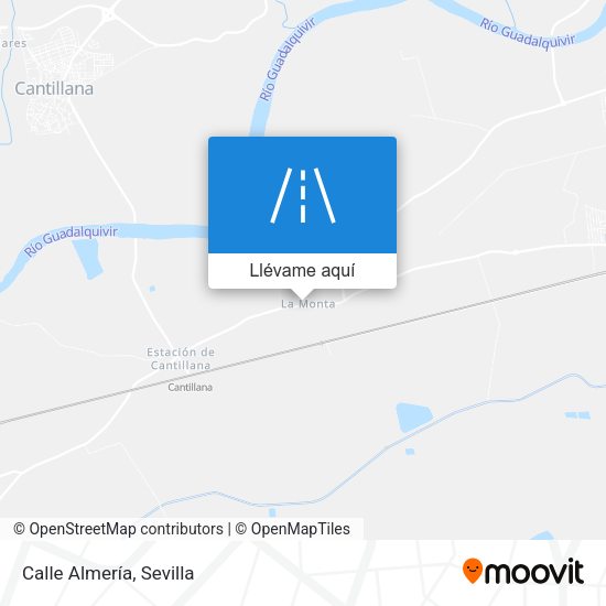 Mapa Calle Almería