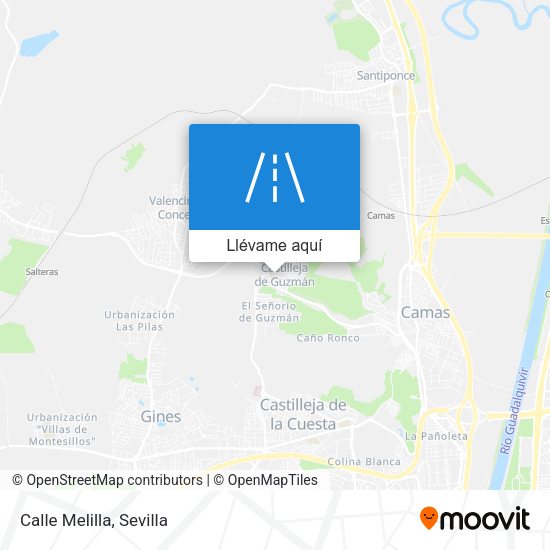 Mapa Calle Melilla