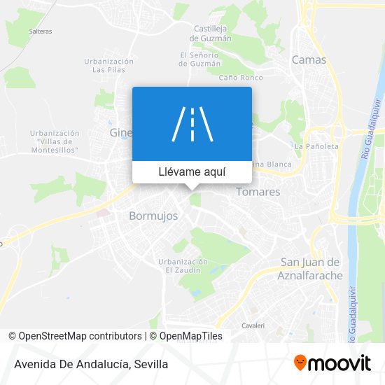 Mapa Avenida De Andalucía