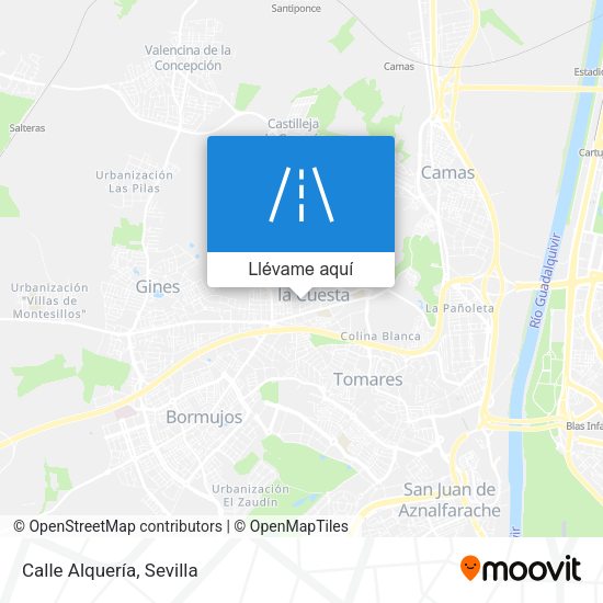 Mapa Calle Alquería