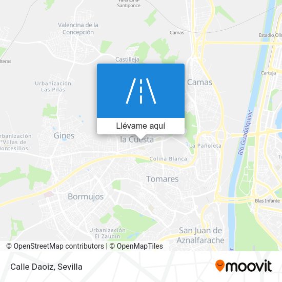 Mapa Calle Daoiz