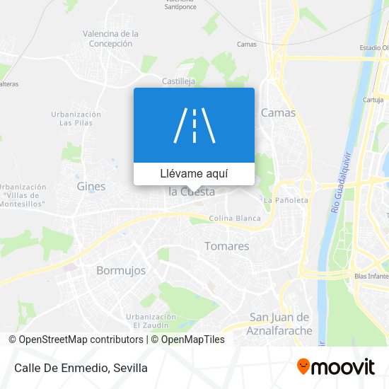 Mapa Calle De Enmedio