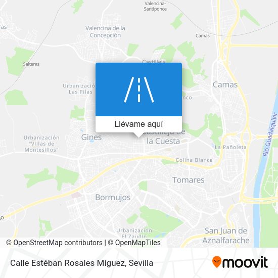 Mapa Calle Estéban Rosales Míguez