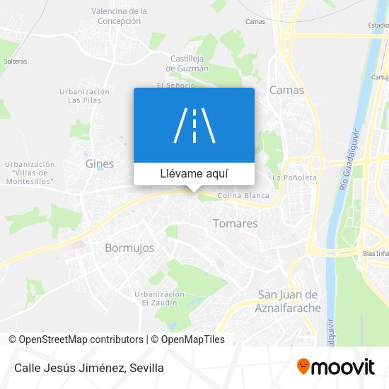 Mapa Calle Jesús Jiménez