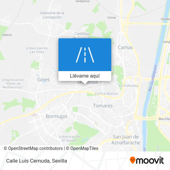 Mapa Calle Luis Cernuda