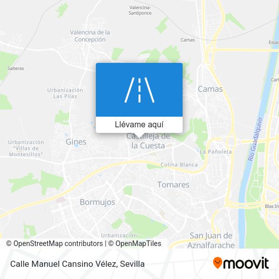 Mapa Calle Manuel Cansino Vélez