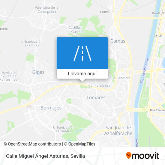 Mapa Calle Miguel Ángel Asturias