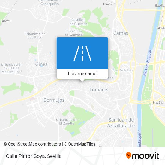 Mapa Calle Pintor Goya