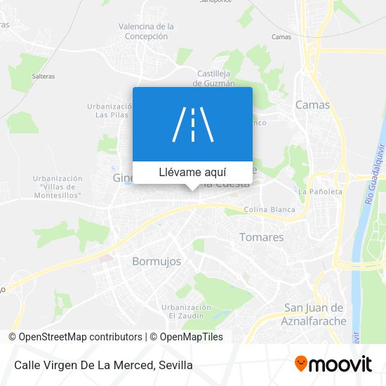 Mapa Calle Virgen De La Merced