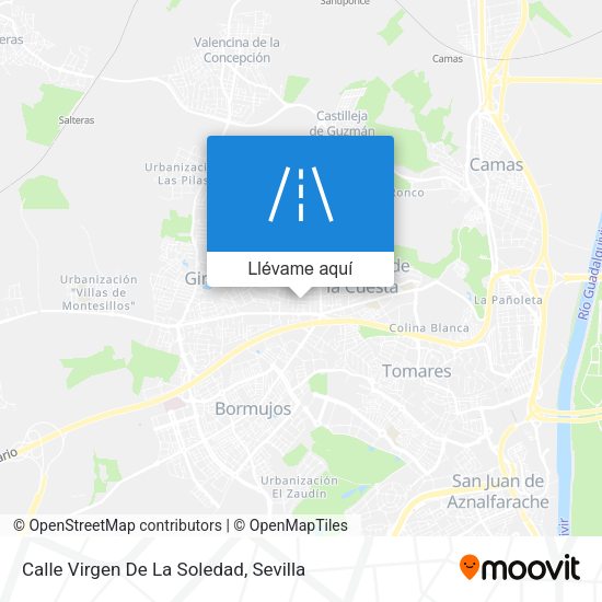 Mapa Calle Virgen De La Soledad