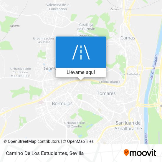 Mapa Camino De Los Estudiantes