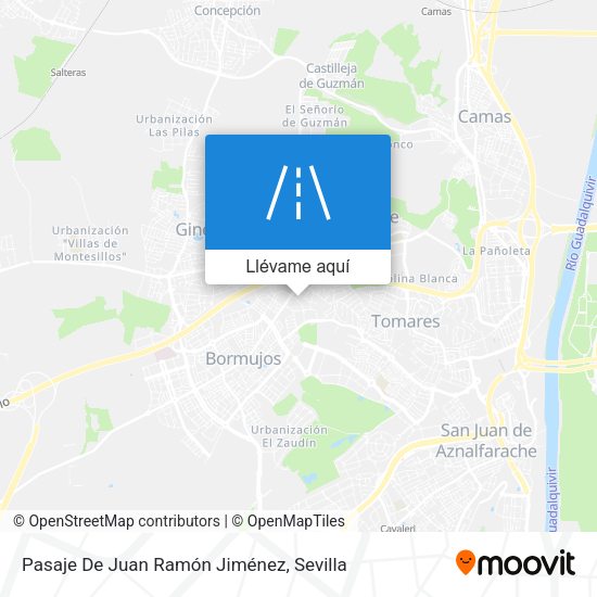 Mapa Pasaje De Juan Ramón Jiménez