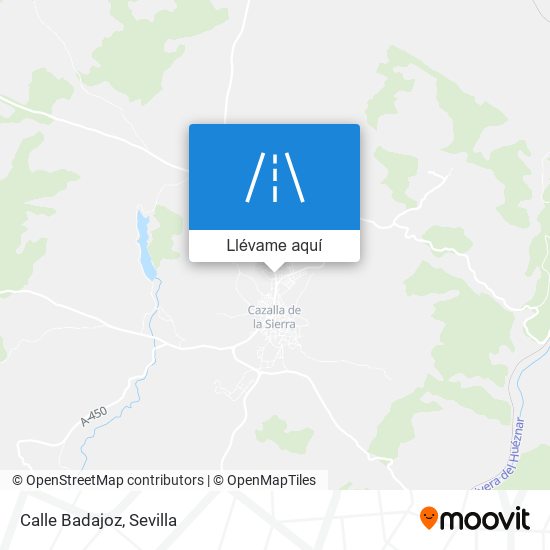 Mapa Calle Badajoz