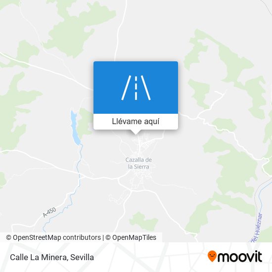 Mapa Calle La Minera