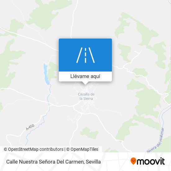 Mapa Calle Nuestra Señora Del Carmen
