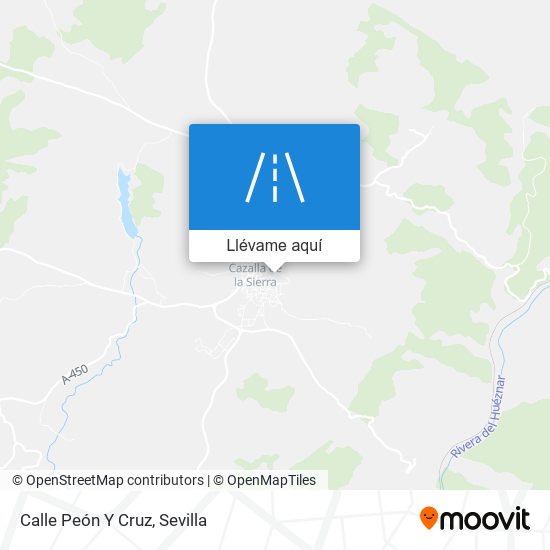 Mapa Calle Peón Y Cruz