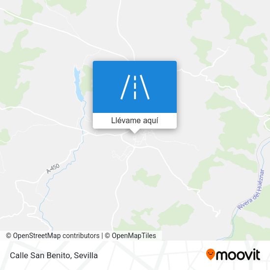 Mapa Calle San Benito