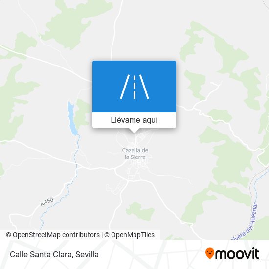 Mapa Calle Santa Clara