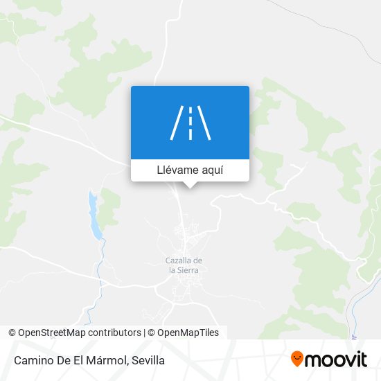 Mapa Camino De El Mármol