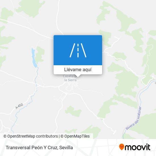 Mapa Transversal Peón Y Cruz