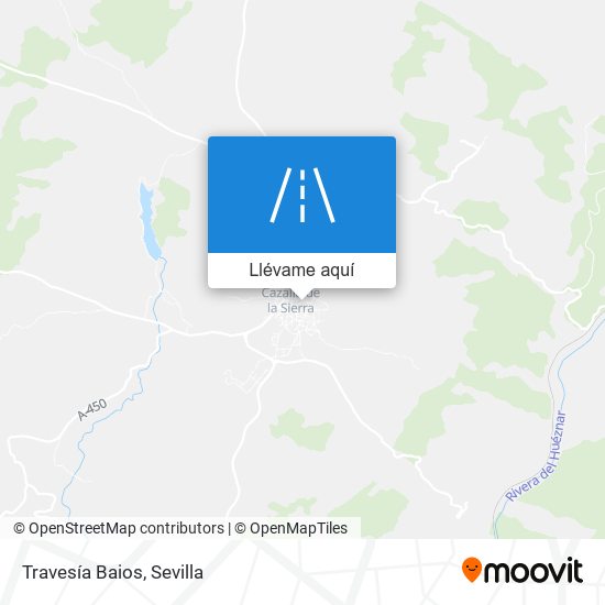 Mapa Travesía Baios