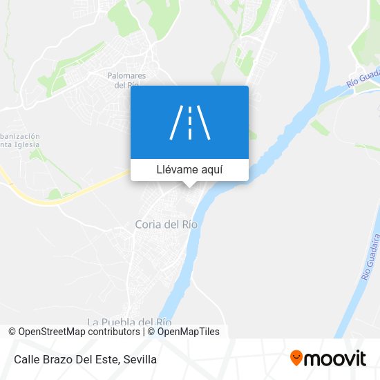 Mapa Calle Brazo Del Este