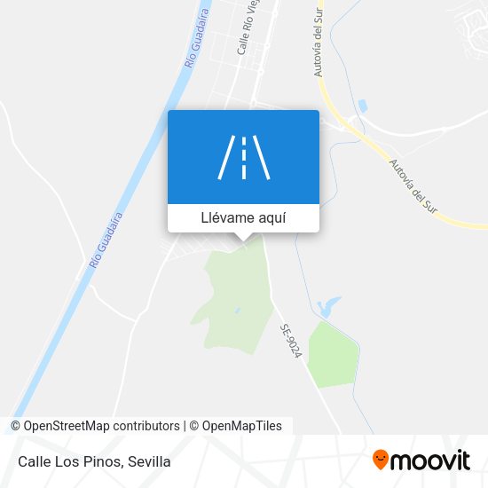 Mapa Calle Los Pinos