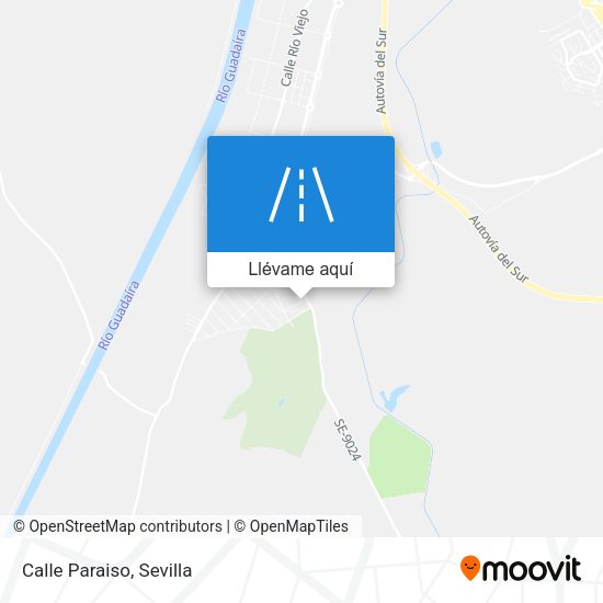 Mapa Calle Paraiso
