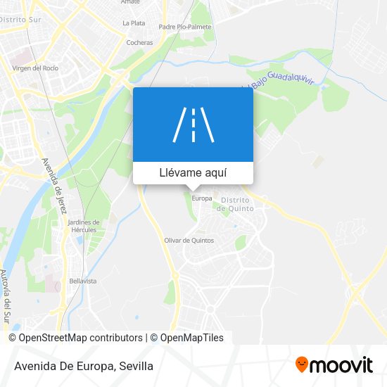 Mapa Avenida De Europa