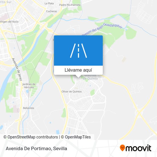 Mapa Avenida De Portimao